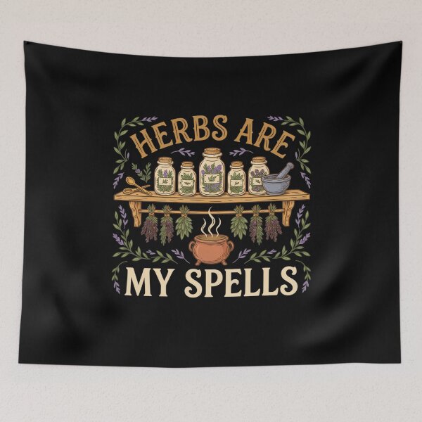 Item preview, Herbs Are My Spells designed and sold by Daily Mood Tees.
