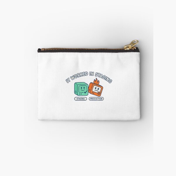 Item preview, It Worked In Staging Devops Server Fire Joke designed and sold by ironsloth.