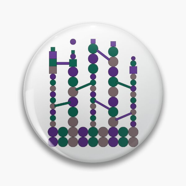 Item preview, Connections In Purple and Green designed and sold by Curtis Gaston.