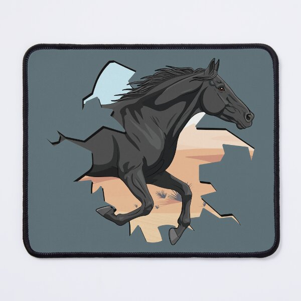 Item preview, An Abaga horse galloping through a wall designed and sold by Cheval-de-coeur.