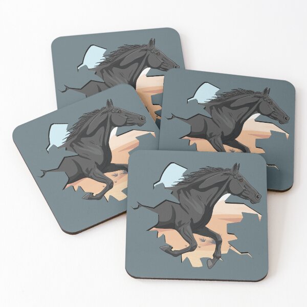 Item preview, An Abaga horse galloping through a wall designed and sold by Cheval-de-coeur.