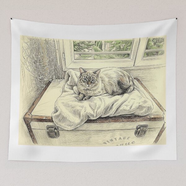 Item preview, Cat, animals, love, look, tenderness designed and sold by citravisuel.