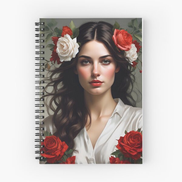 Item preview, Woman with flowers designed and sold by MK26Designs.