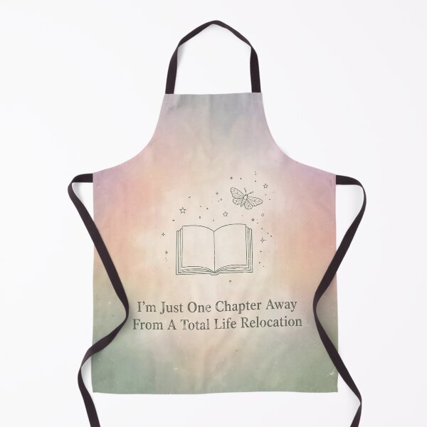 Item preview, I'm Just One Chapter Away From A Total Life Relocation - Retro Pastel Aura Bookish Design designed and sold by BlackAndBrown.