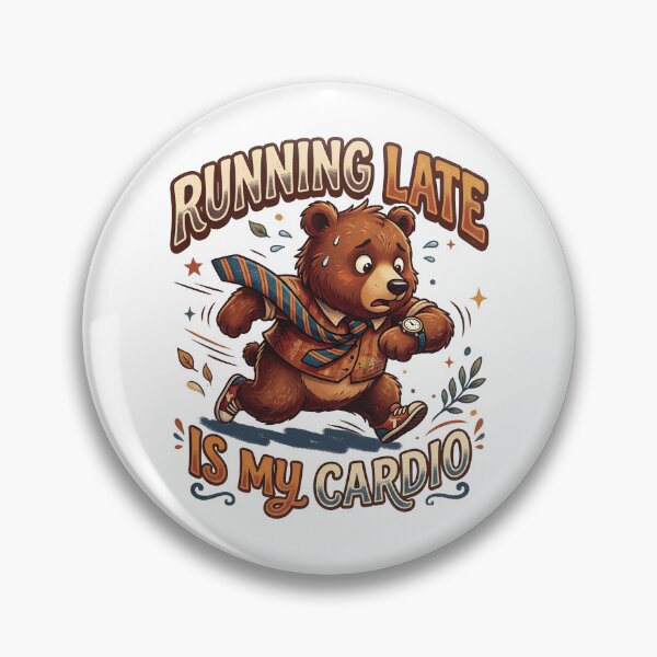 Item preview, Running Late Is My Cardio designed and sold by StellarBees.