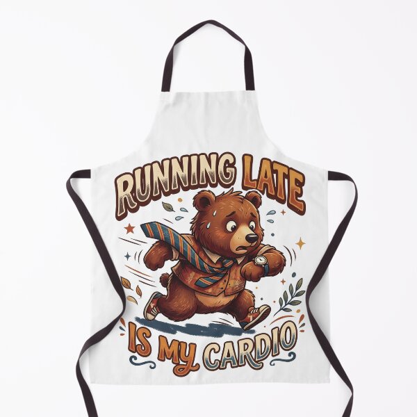 Item preview, Running Late Is My Cardio designed and sold by StellarBees.