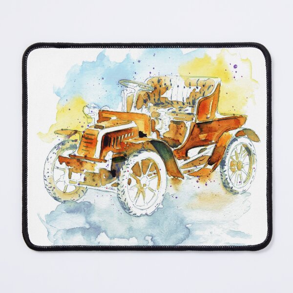 Item preview, Antique Orange Brass Era Motorcar designed and sold by caracatita75.