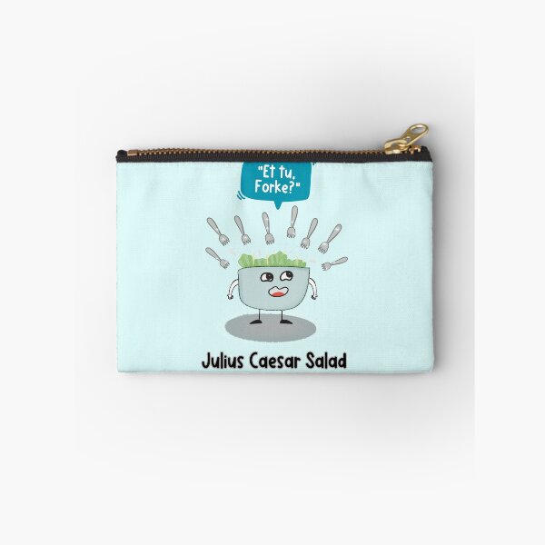 Item preview, Book Puns Shakespeare Julius Caesar Salad Cartoon designed and sold by Renata illustrata.