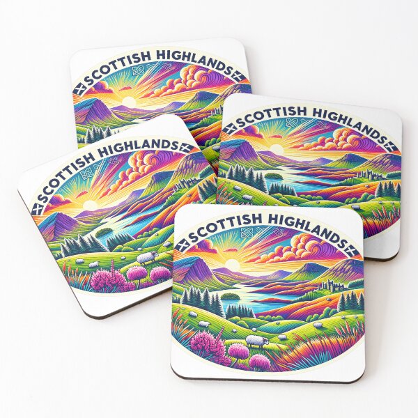 Item preview, Scottish Highlands Scotland – Mountain Travel Art designed and sold by ChicClicker.