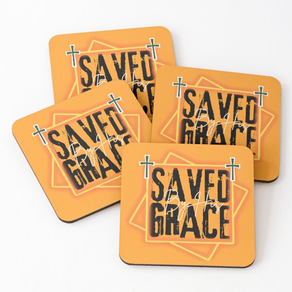 Item preview, Saved By His Grace - Christian Orthodox  - Gifts For Dad - Yellow designed and sold by Doiemacreations.