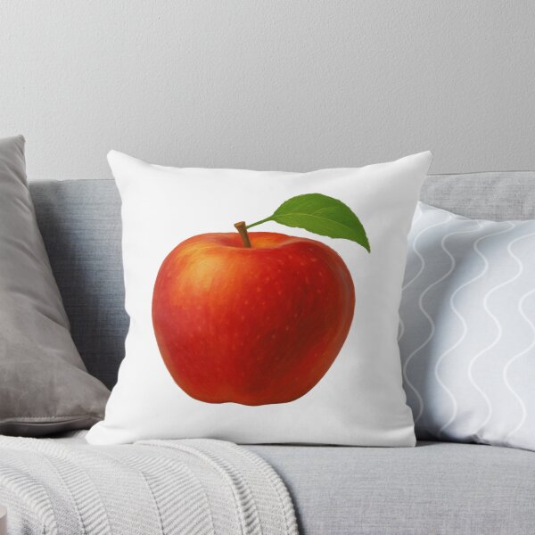 Item preview, Big Red Apple Oil Painting designed and sold by SmallDart Creations.