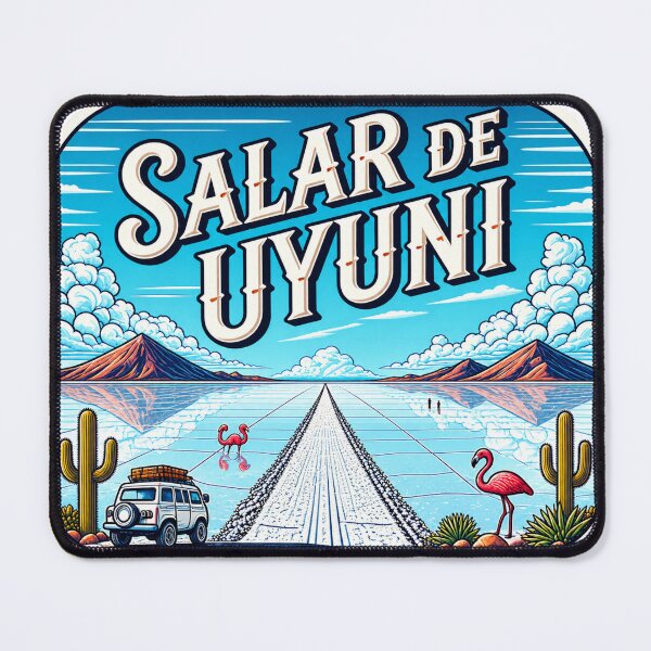 Item preview, Salar de Uyuni Bolivia – Salt Flats Travel Art designed and sold by ChicClicker.
