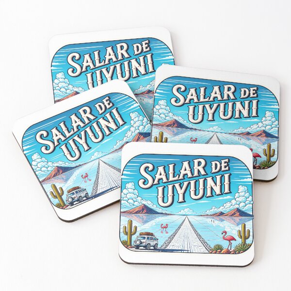 Item preview, Salar de Uyuni Bolivia – Salt Flats Travel Art designed and sold by ChicClicker.