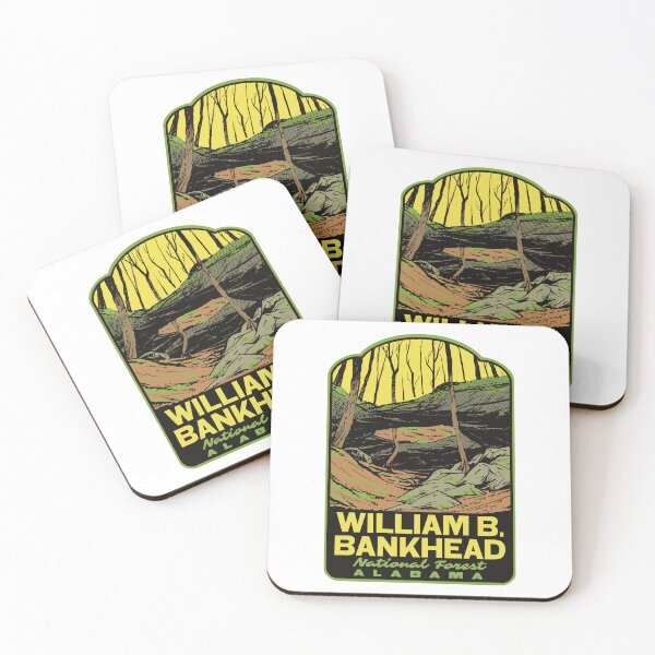 Item preview, William B Bankhead National Forest Natural Bridge Retro Art designed and sold by HalpinDesign.