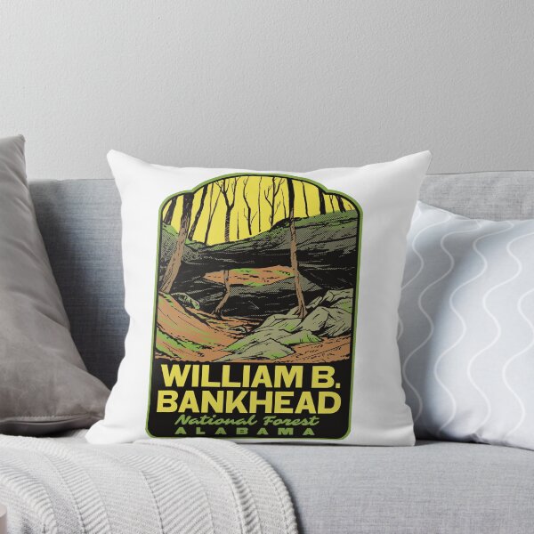 Item preview, William B Bankhead National Forest Natural Bridge Retro Art designed and sold by HalpinDesign.