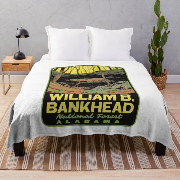 Item preview, William B Bankhead National Forest Natural Bridge Retro Art designed and sold by HalpinDesign.