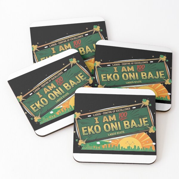 Item preview, Eko Oni Baje Lagos Nigerian License Plate designed and sold by Pleasant4Life.