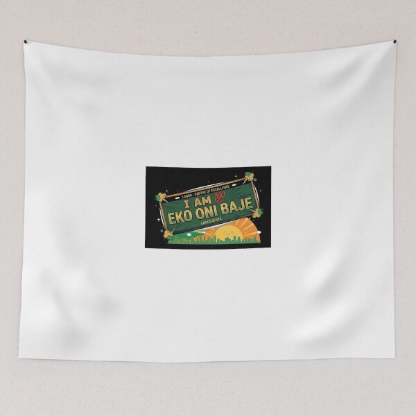 Item preview, Eko Oni Baje Lagos Nigerian License Plate designed and sold by Pleasant4Life.