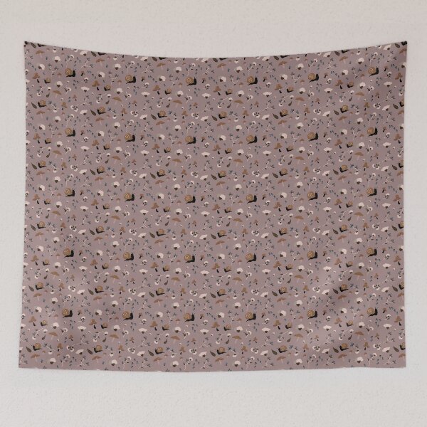 Item preview, Happy Garden in Mauve designed and sold by Jenn Lee Design House.