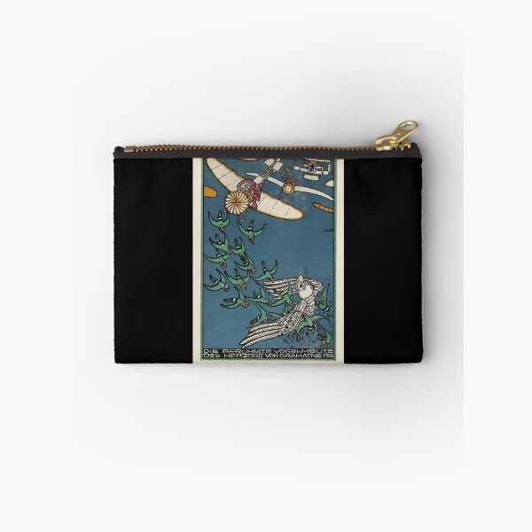Item preview, Vintage  color lithograph titled The Duke of Gramatneiss's Famous Pack of Birds  designed and sold by stevepaint.