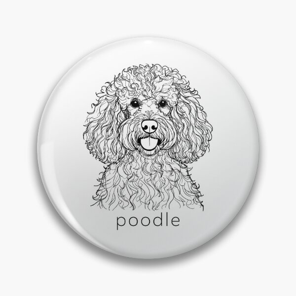 Item preview, Poodle Line Art designed and sold by SUP-R-Ts.