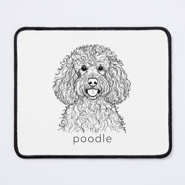 Item preview, Poodle Line Art designed and sold by SUP-R-Ts.
