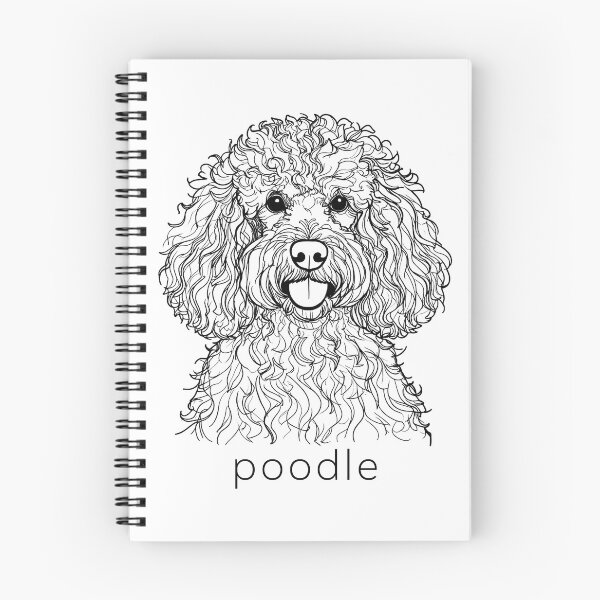 Item preview, Poodle Line Art designed and sold by SUP-R-Ts.