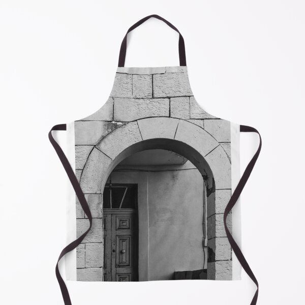 Item preview, Black and White Photograph of an Arched Stone Doorway designed and sold by Nmallia.