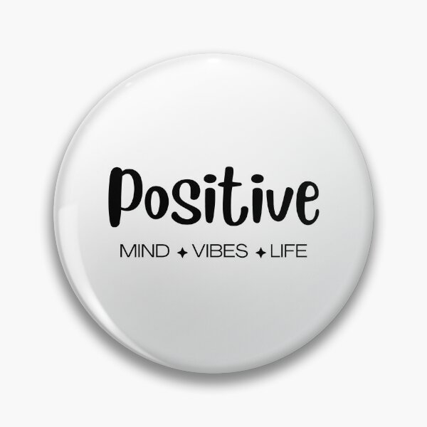 Item preview, Positive Mind Vibes Life Inspirational Typography Design designed and sold by Bloomie_Studio .