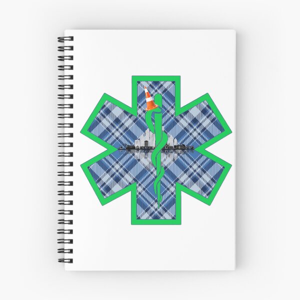 Item preview, Tartan Army Traffic Cone City Skyline Miami Fire Rescue Star of Life designed and sold by Bee Bum Designs.