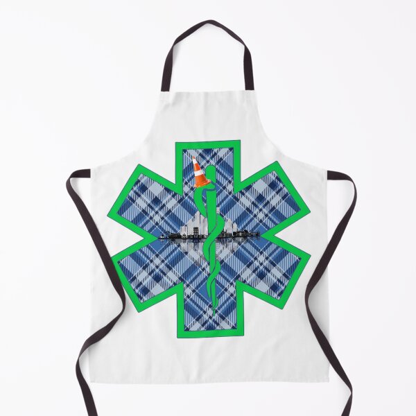Item preview, Tartan Army Traffic Cone City Skyline Miami Fire Rescue Star of Life designed and sold by FireEMSDesigns.