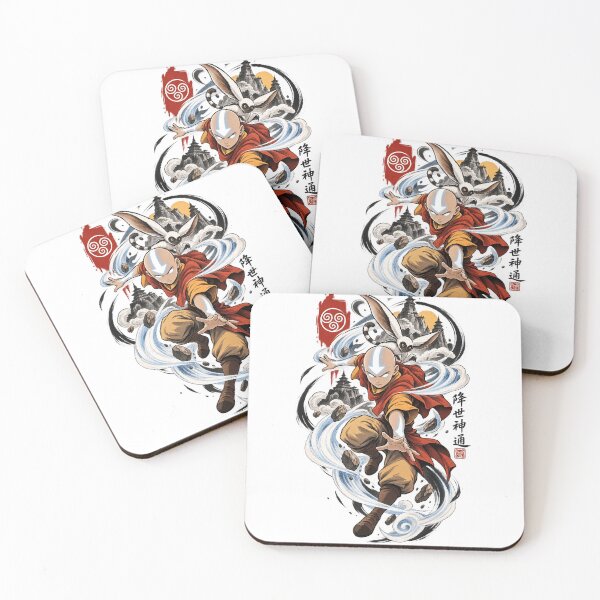 Item preview, Avatar Airbender Warrior – Elemental Wind Anime Inspired Art designed and sold by Shakhbata-1.
