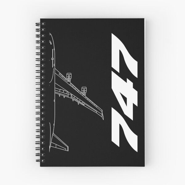 Item preview, 747 Commercial Jetliner Technical Blueprint (White Edition) designed and sold by Magazine Combate.