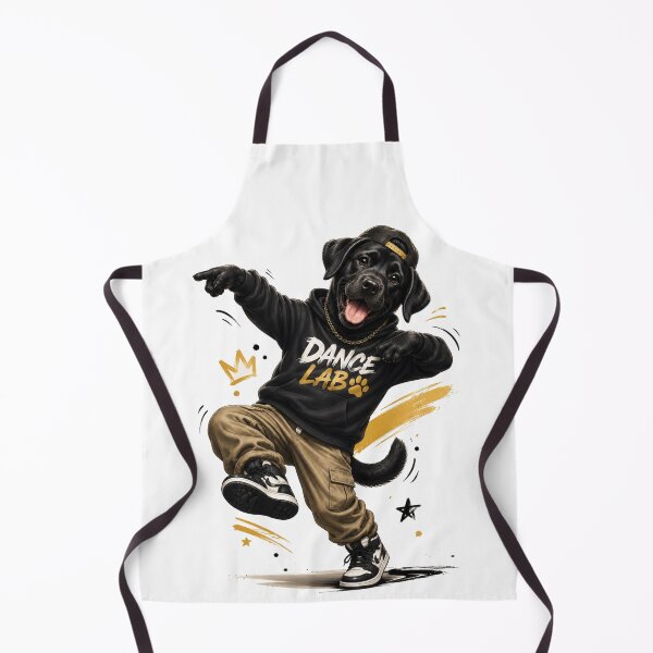 Item preview, Dance Lab – Labrador Hip Hop Dancer designed and sold by Goodthingstree.