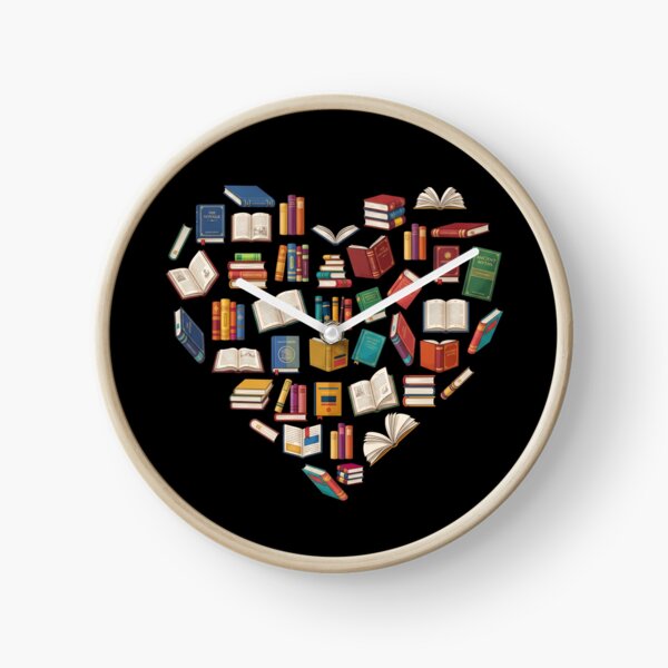 Item preview, Heart Made of Books - Book Lover & Bibliophile Design designed and sold by Shopeon Designs.
