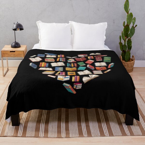 Item preview, Heart Made of Books - Book Lover & Bibliophile Design designed and sold by Shopeon Designs.