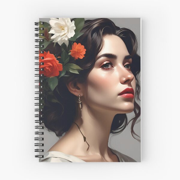 Item preview, Woman with flowers designed and sold by MK26Designs.