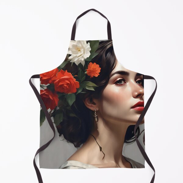 Item preview, Woman with flowers designed and sold by MK26Designs.