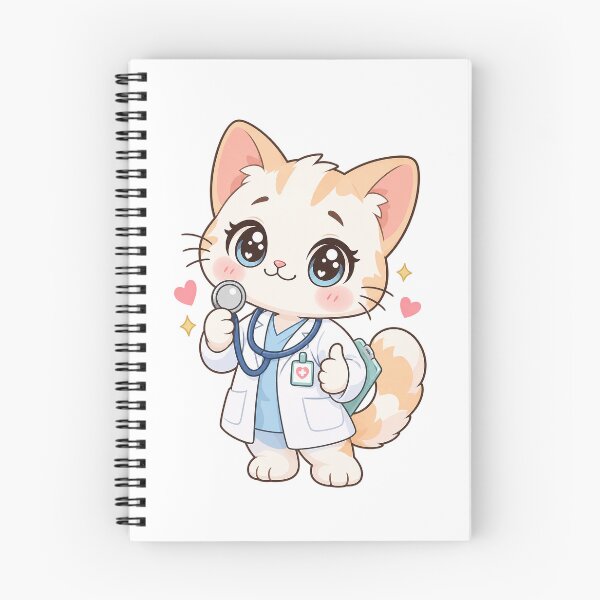 Item preview, Kawaii Cat Doctor Ready To Help designed and sold by HoopeStylee.
