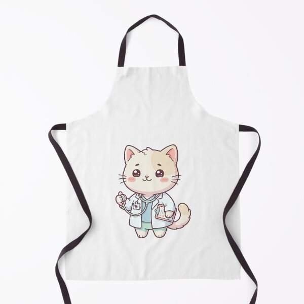 Item preview, Cute Doctor Cat With Stethoscope designed and sold by HoopeStylee.