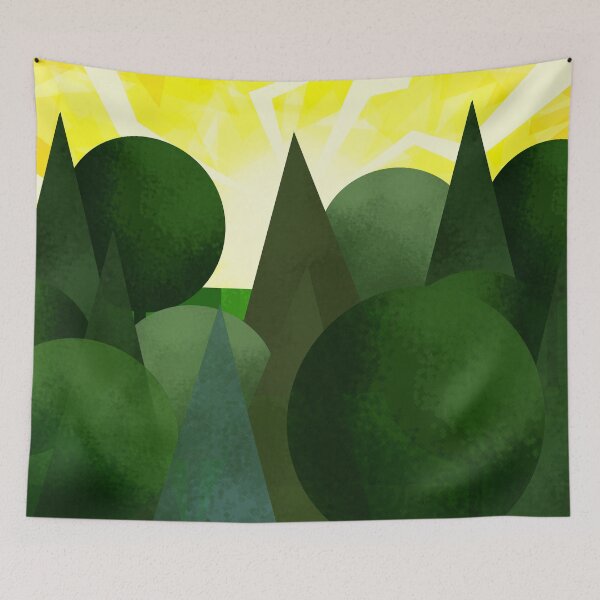 Item preview, Sunset Over Forest designed and sold by Andrew  Hitchen.