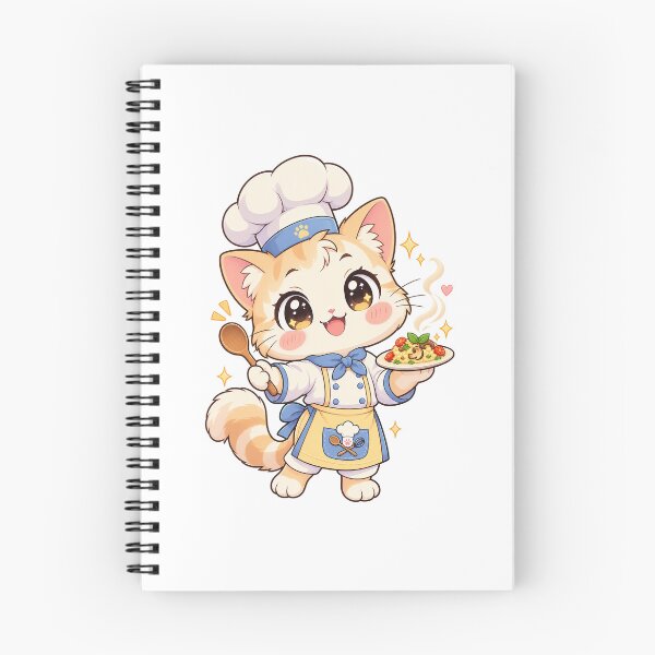 Item preview, Kawaii Cat Chef Ready To Cook designed and sold by HoopeStylee.
