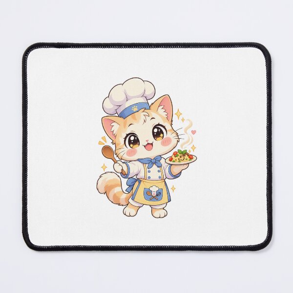 Item preview, Kawaii Cat Chef Ready To Cook designed and sold by HoopeStylee.