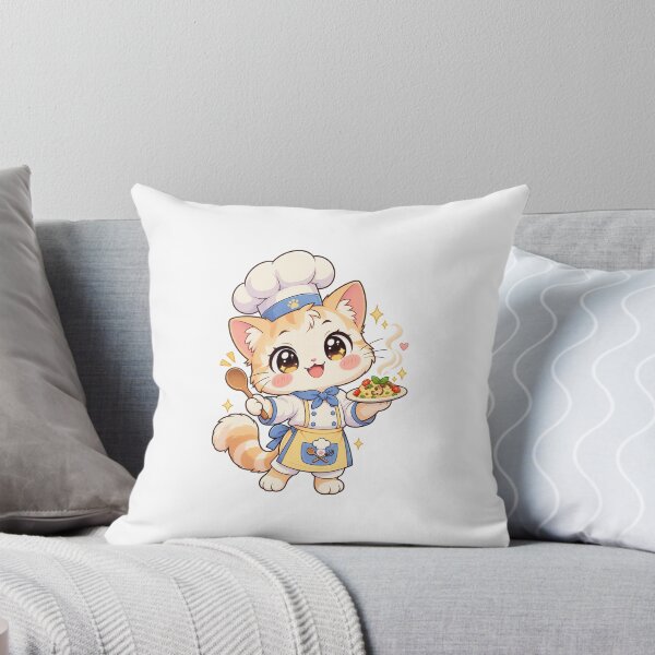 Item preview, Kawaii Cat Chef Ready To Cook designed and sold by HoopeStylee.