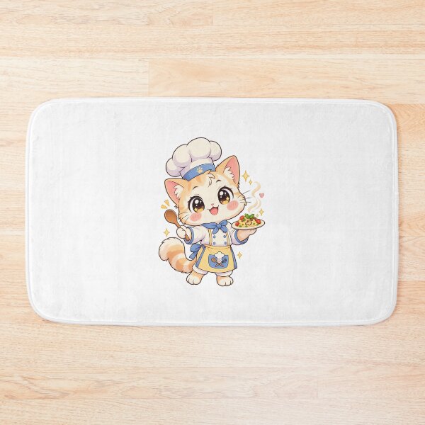 Item preview, Kawaii Cat Chef Ready To Cook designed and sold by HoopeStylee.