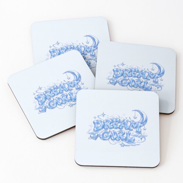 Item preview, Dream Girl Baby Chrome Bubble Text designed and sold by Inkworksbyshery.