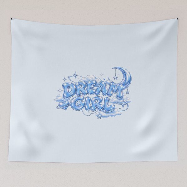 Item preview, Dream Girl Baby Chrome Bubble Text designed and sold by Inkworksbyshery.