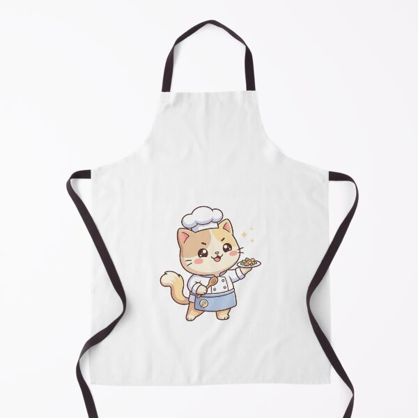Item preview, Cute Chef Cat With Signature Dish designed and sold by HoopeStylee.
