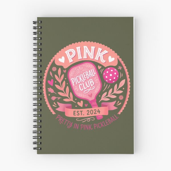 Item preview, Club de Pickleball Pretty In Pink Vintage designed and sold by LOUDsky.