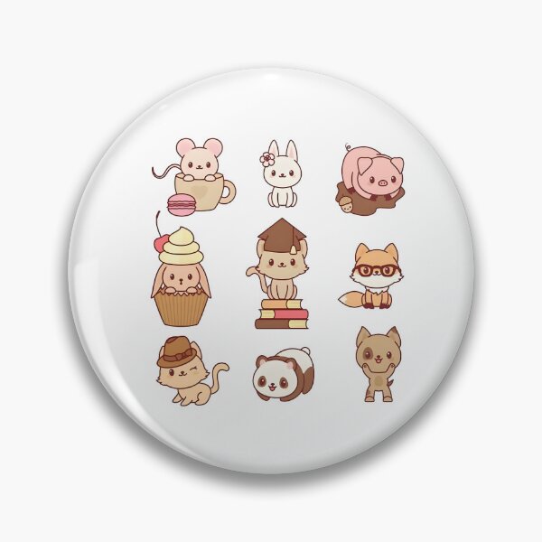Item preview, Cute Kawaii Critters An Adorable Sticker Collection designed and sold by arguntalamijani.
